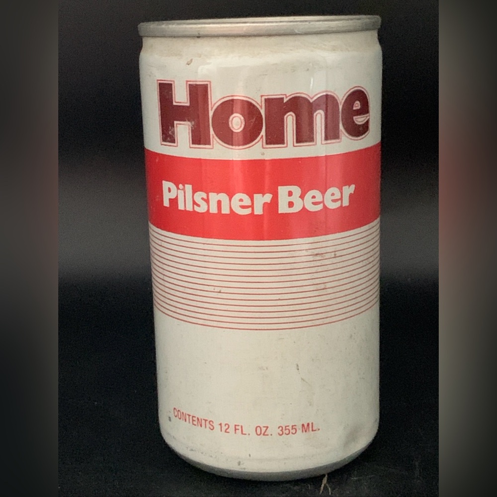 Vintage Beer Can Home Pilsner Beer Pull Tab Empty Pocono Brewing Wilkes Barre PA